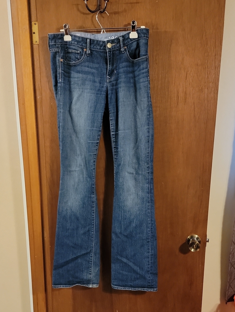 GAP Women's Medium Blue Flared Jeans